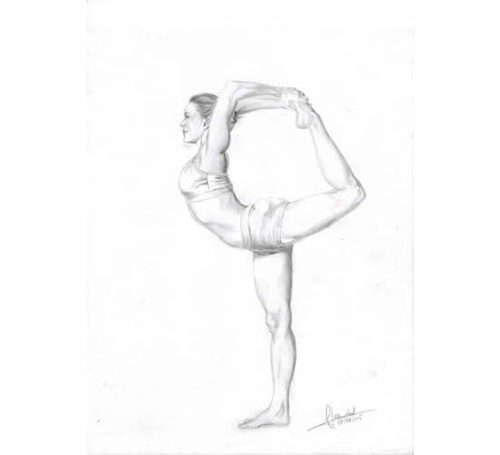 Natarajasana (Dancer)